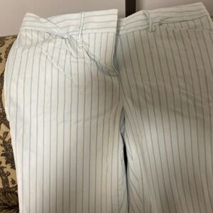 Express size 2 light blue with dark blue pinstripes